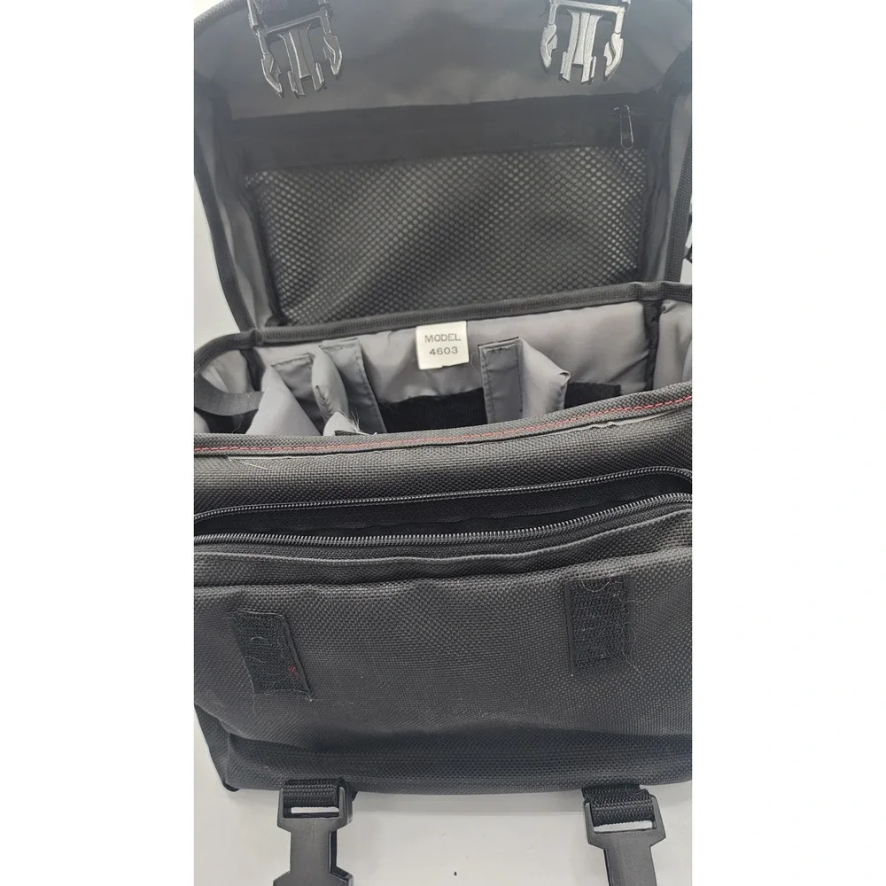 TEK 4602 Camera Bag 1990's Multi-Pocket with Adjustable Strap - Vintage 10